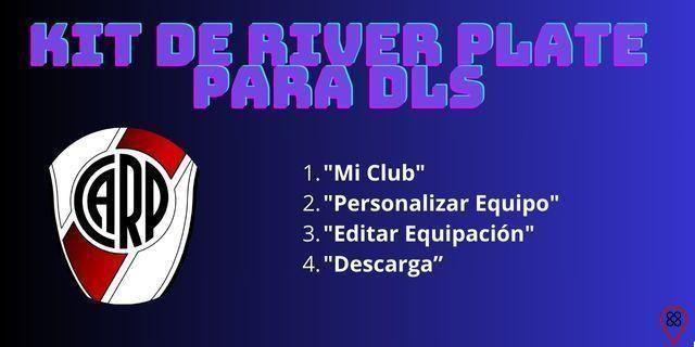 Consigue el Kit de River Plate para Dream League Soccer