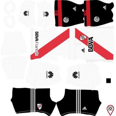 Holen Sie sich das River Plate Kit für Dream League Soccer