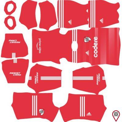 Holen Sie sich das River Plate Kit für Dream League Soccer