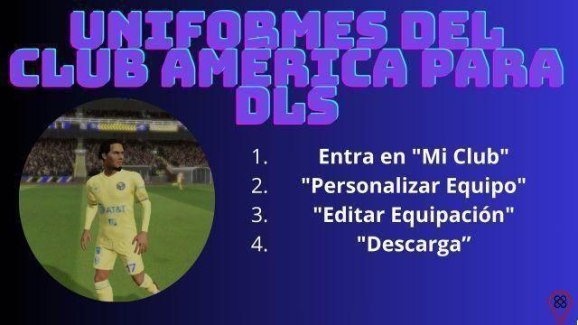 Get the best Club América uniforms for Dream League Soccer