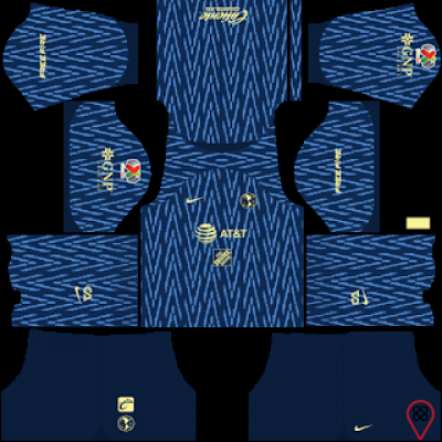 Obtenez les meilleurs uniformes du Club América pour la Dream League Soccer