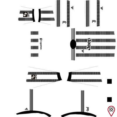 Os melhores kits da Juventus para Dream League Soccer