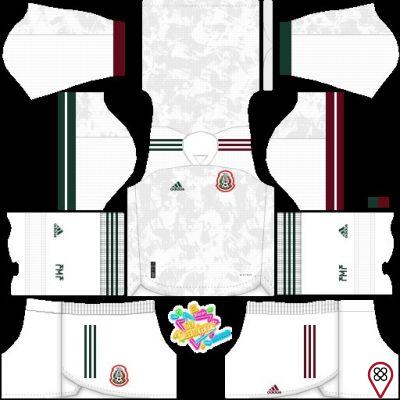 Get the updated Mexico uniforms for Dream League Soccer