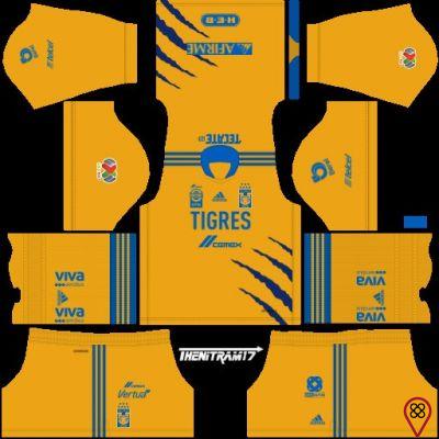 Kits and emblems of Latin American teams in Dream League Soccer