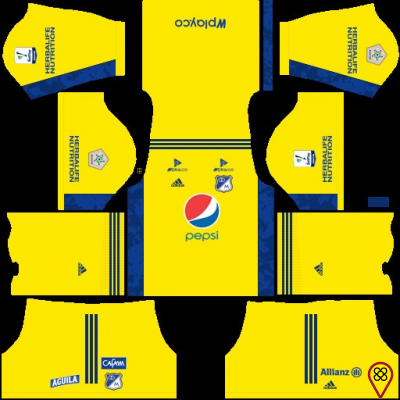 Kits and emblems of Latin American teams in Dream League Soccer