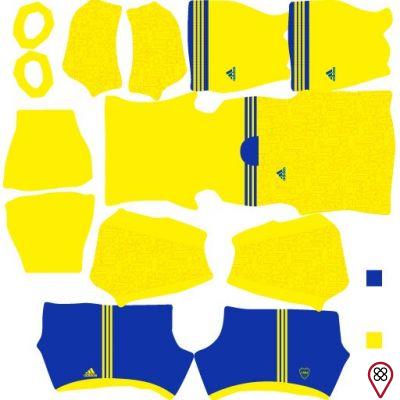 Quer conhecer os melhores kits do Boca Juniors para Dream League Soccer?